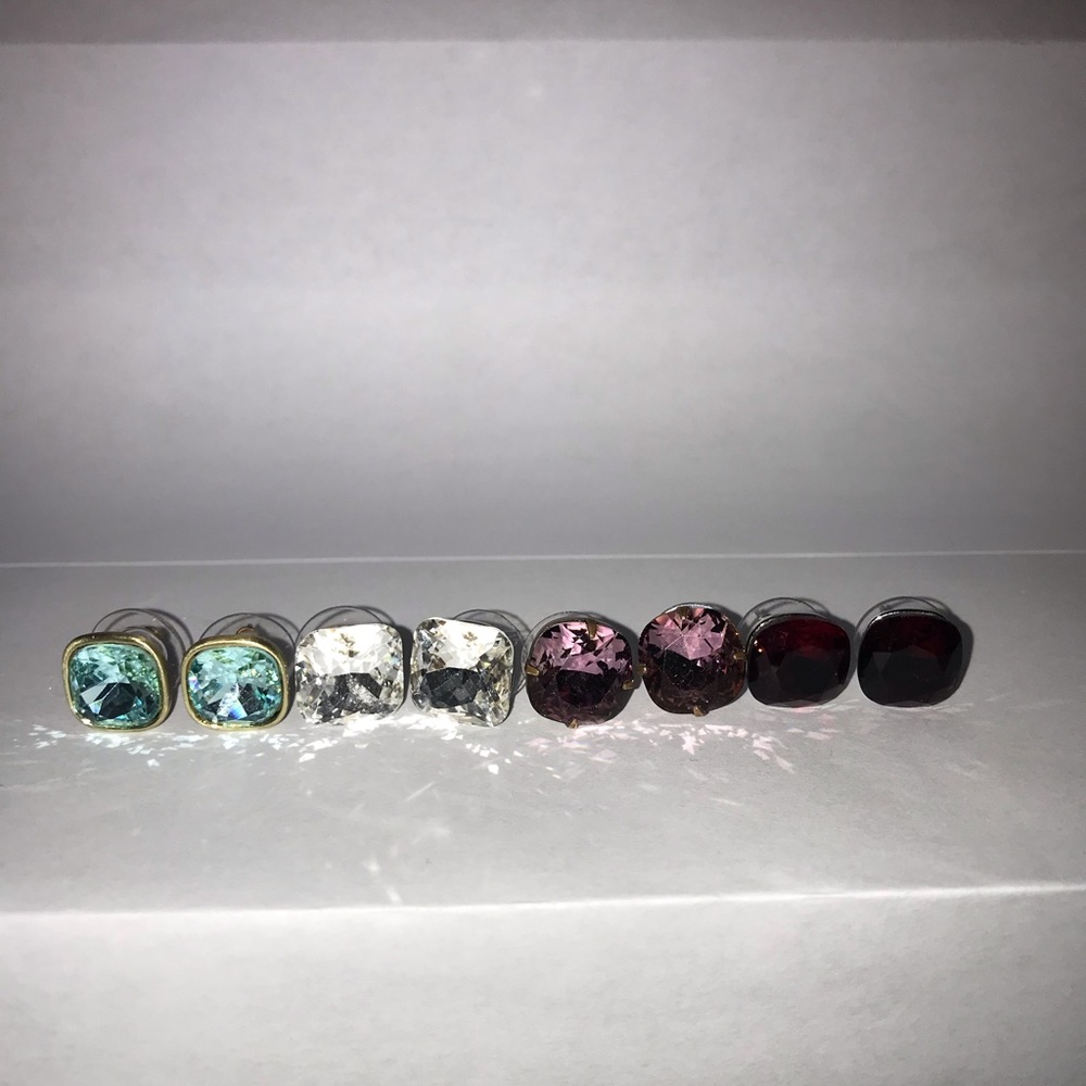 Four sets of beautiful earrings
